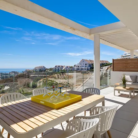 Nieuwbouwappartement La Cala De Mijas - 2 Slaapkamers - Uitzicht Op Golf En Zee Sitio de Calahonda